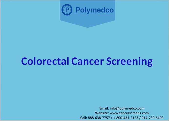 Colorectal cancers screening